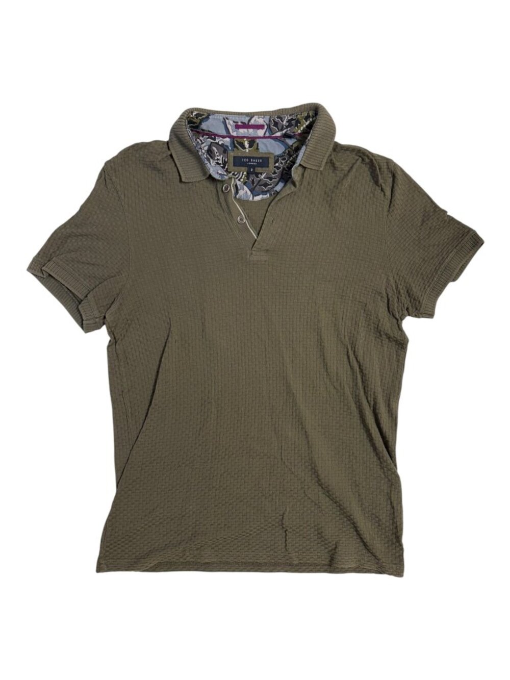 Ted Baker Men's Moss Green Sleeveless Woven Top (S)